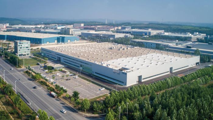 格劳博中国第一座工厂俯瞰图