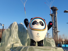 冬奥会吉祥物历史上首次使用硅胶外壳：北京冬奥会上的冰墩墩