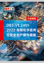 DB37T 2401-2022 危险化学品岗位安全生产操作规程编写导则