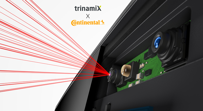 trinamiX x Continental Driver Identification Display