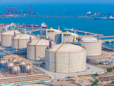 中国迄今最大的LNG储罐在青岛建成，预计2023年底正式投入使用