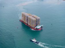 巴斯夫(广东)一体化项目乙烯区PAU模块交付启航，系国内首次将模块化建造成功应用于炼化工厂