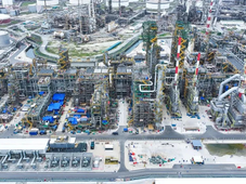 五建公司承建的新加坡炼化一体化工程项目高标准机械竣工