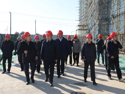 聚焦项目建设 优化营商环境 —— 孙建年赴陈集镇开展观摩科蓝尔环保项目