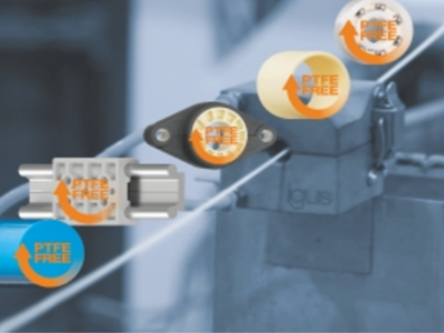 环保合规：igus推出27种无PTFE且经过PFAS检测的新材料