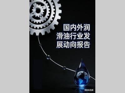 《国内外润滑油的技术进展与市场分析》 序言目录