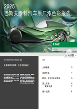 《2025巴斯夫涂料汽车原厂漆色彩报告》