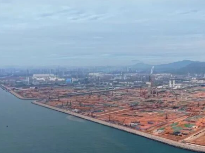 中海壳牌惠州三期乙烯项目进度达 42.49% 建成后将成国内最大乙烯生产基地