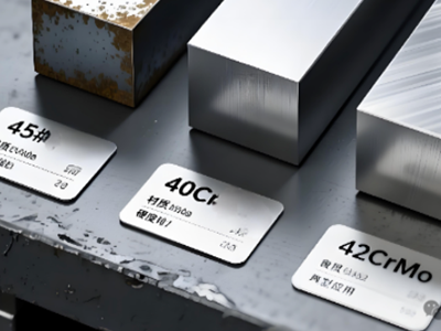 45#、40Cr、42CrMo 选材指南：用 “汽车配置” 逻辑秒懂三者差异