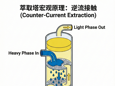 萃取塔：靠 “溶解度” 分家的 “分离高手”