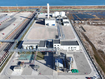 中国化学工程天辰公司总承包的天津南港LNG冷能综合利用示范项目顺利中交