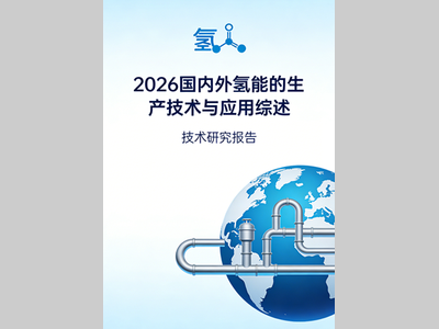 《2026国内外氢能的生产技术与应用综述》 前言&目录