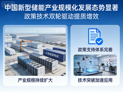 我国新型储能产业规模化发展态势显著，政策技术双轮驱动提质增效