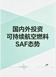 《国内外投资可持续航空燃料SAF态势》前言&目录
