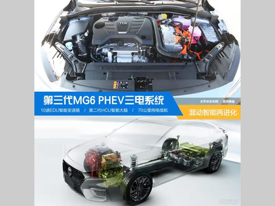 第三代MG6 PHEV三电技术深度解析