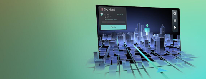 前瞻技术，3D地图,城市可视化图像,Lightfield软件