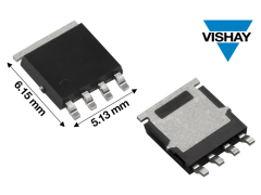 Vishay推出全球领先的汽车级80 V P沟道MOSFET，以提高系统能效和功率密度