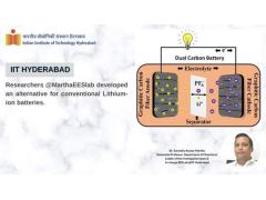 IITH研究人员开发出5V双碳电池 可替代传统锂离子电池