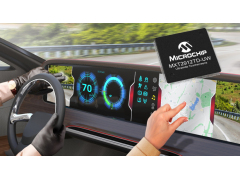 Microchip推出首款获得车规级单芯片解决方案 可用于大型超宽触摸屏