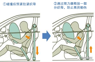 汽车安全带作用图片