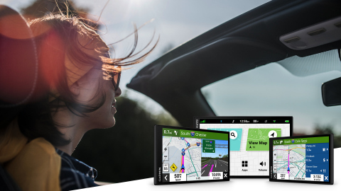 前瞻技术，Garmin,便携式车载GPS导航仪，Garmin DriveSmart™ 66、76和86
