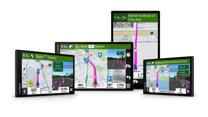 前瞻技术，Garmin,便携式车载GPS导航仪，Garmin DriveSmart™ 66、76和86