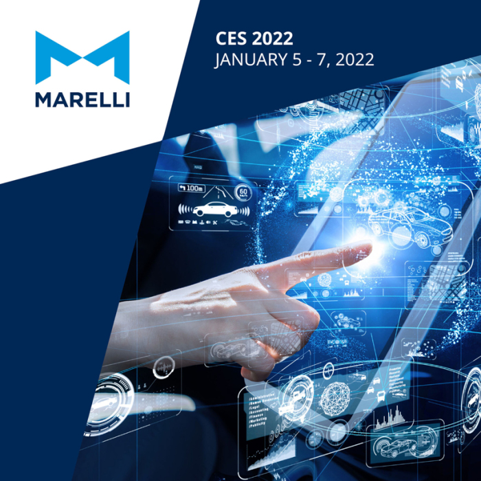 前瞻技术，马瑞利,CES 2022，下一代汽车解决方案