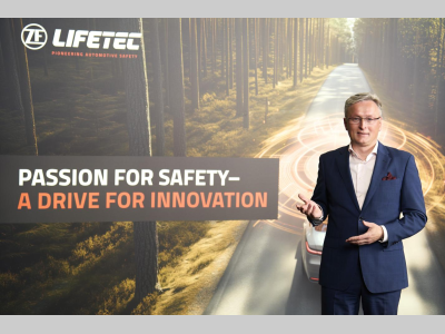ZF LIFETEC 2024技术日 未来汽车座舱：ZF LIFETEC展示下一代安全气囊和方向盘