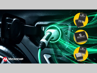 Microchip 推出全新解决方案让电动汽车充电器设计更简单