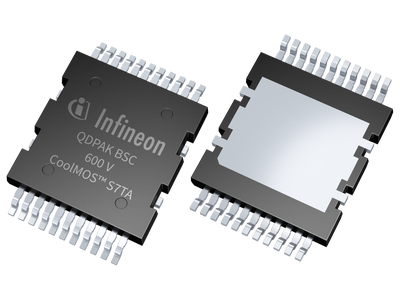 英飞凌推出集成高精度温度传感器的新型600 V CoolMOS S7TA MOSFET