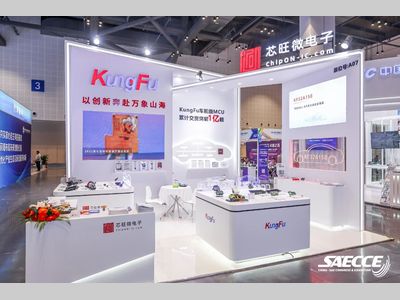 SAECCE 2024 | 李克强院士一行莅临芯旺微电子展台参观指导