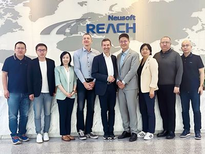 东软睿驰与TTTech Auto高层深入交流，共探软件定义汽车时代协同新机遇