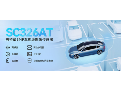 思特威推出3MP车规级CMOS图像传感器新品SC326AT