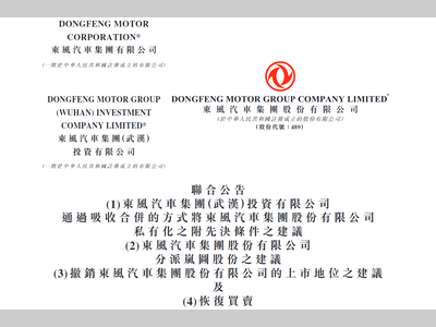 深夜公告！央企上市公司，重大资产重组