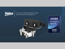 法雷奥凭借新一代电动汽车热泵系统专用的紧凑型五通制冷剂阀，荣获2026年CES创新奖®