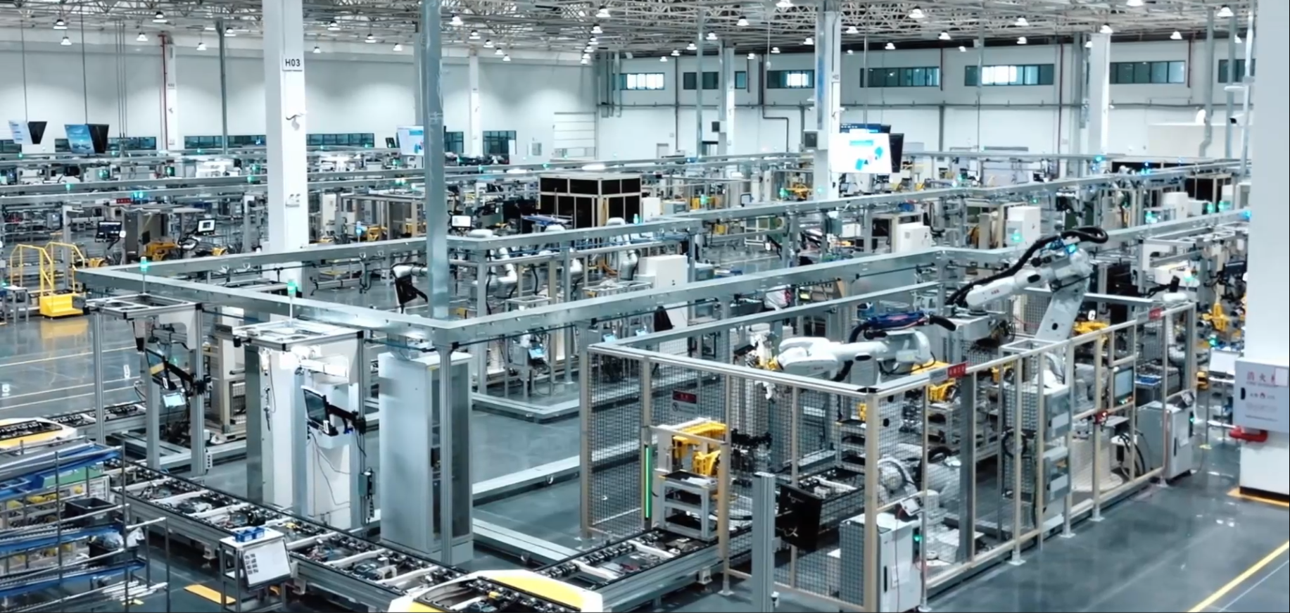 以智慧重塑制造，赛力斯动力智能总装工厂