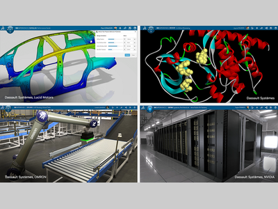 达索系统携手NVIDIA共建工业AI平台，赋能虚拟孪生