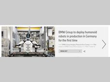 宝马德国工厂引入人形机器人