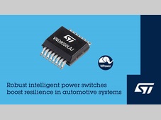 应对严苛电压瞬态游刃有余，意法半导体智能高边驱动器为汽车系统持续供电与守护