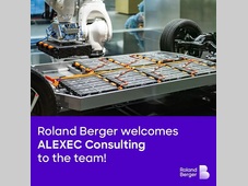 罗兰贝格收购Alexec Consulting，电池与电动车全产业链服务再升级