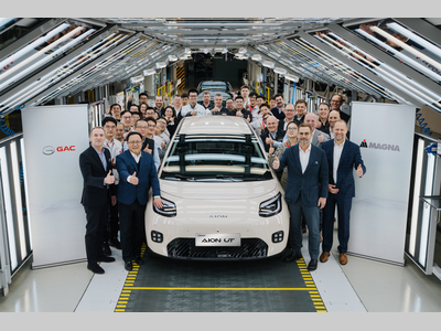 AION UT在奥地利正式下线，欧洲本地化布局再深化