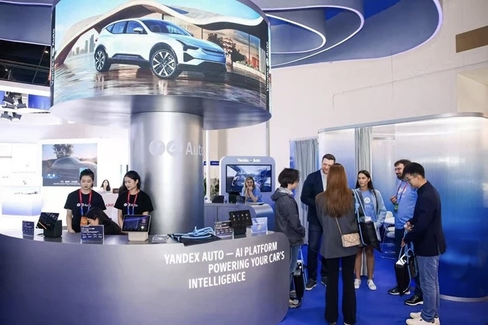 Yandex Auto展台