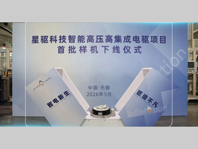 星驱科技智能高压高集成电驱项目首批样机正式下线