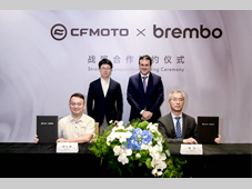 布雷博与春风动力宣布建立长期战略合作伙伴关系