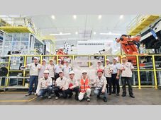 广汽首款量产车型一体化压铸后地板顺利完成试制