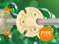 经过PFAS检测：新型dryspin®丝杠螺母可快速更换