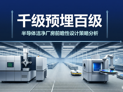 半导体洁净厂房“千级预埋百级”的前瞻性设计策略分析