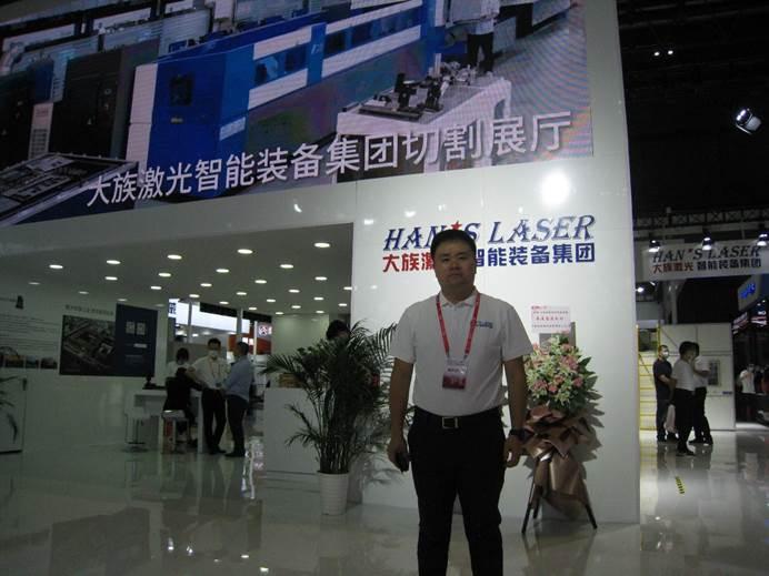 图1 大族激光智能装备集团有限公司华东运营总部苏皖片区总经理胡瑞先生。