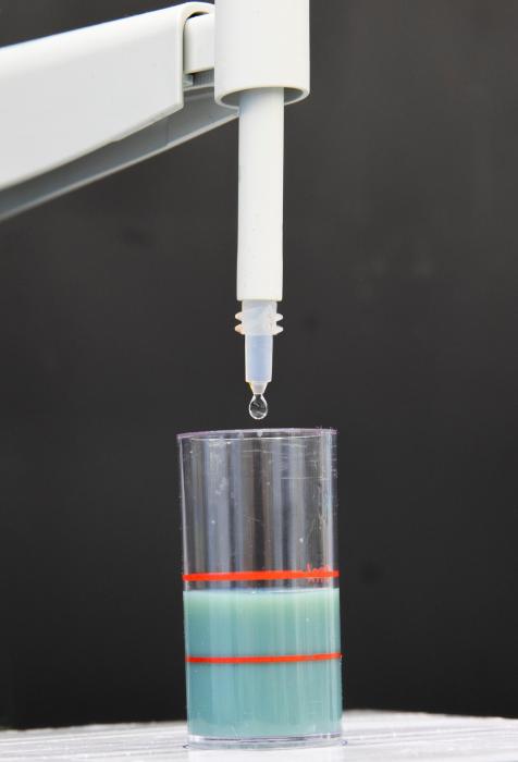 Titration close-up