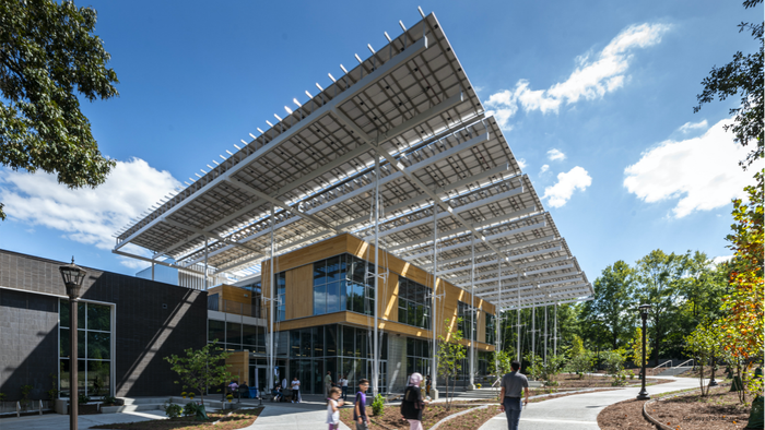 Kendeda Building for Innovative Sustainable Design in Atlanta, GA.